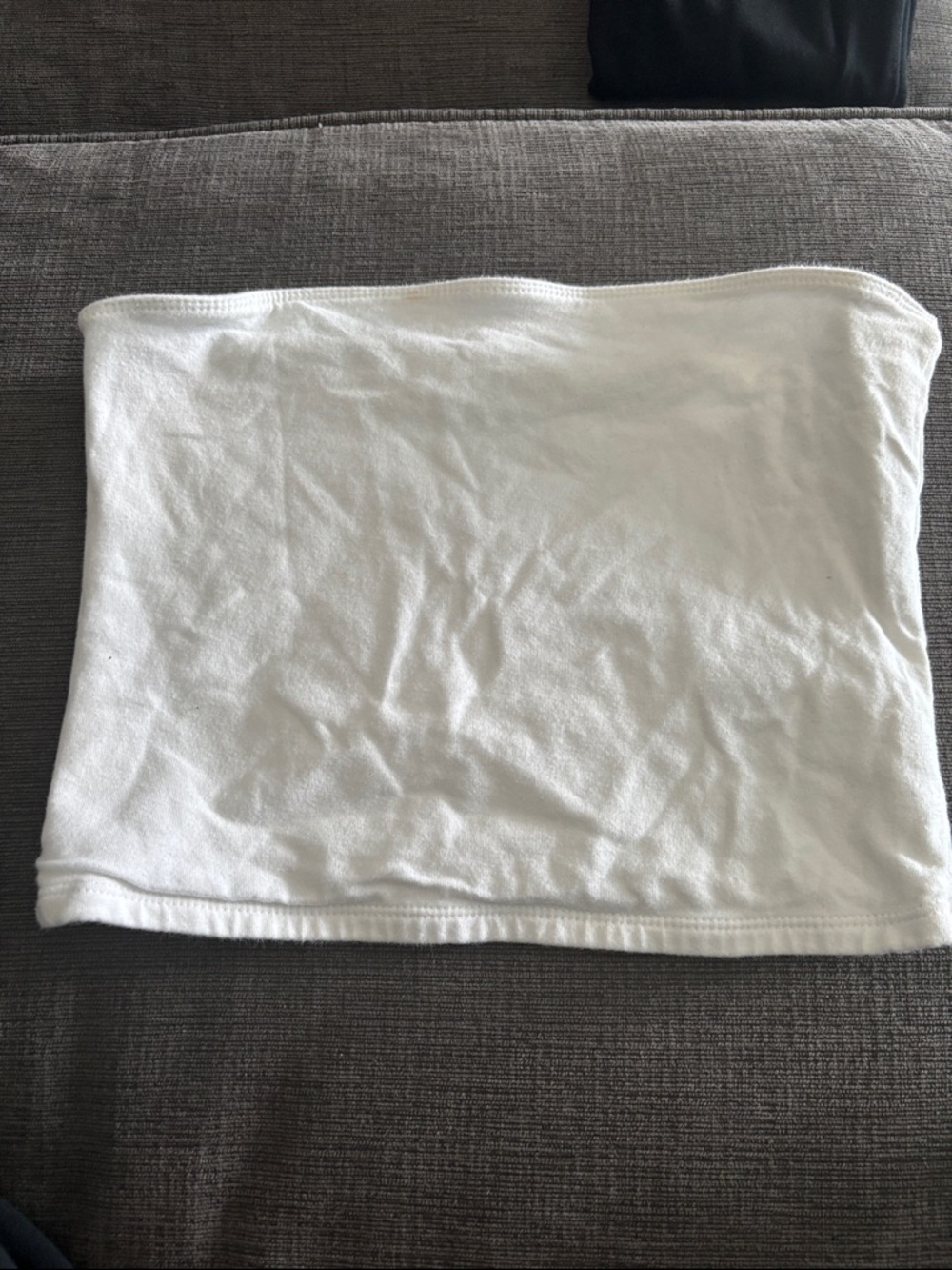 Hollister White Strapless Tube Top